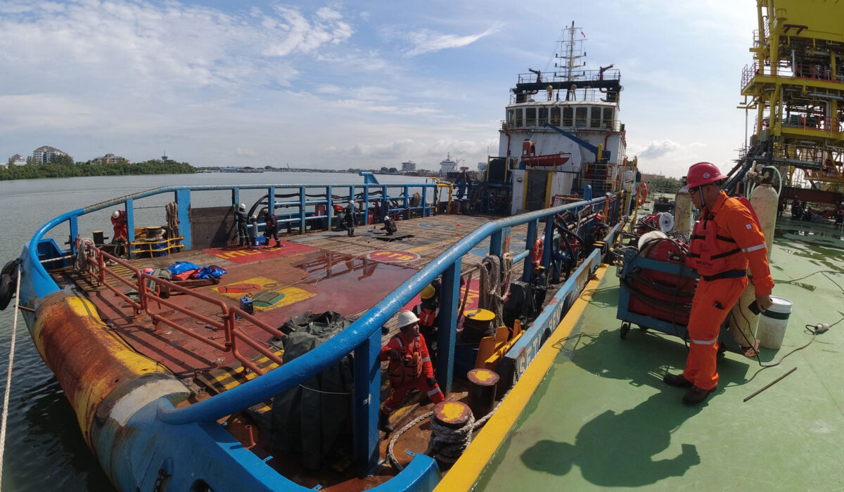 duyong platform, gansar modules, marine masters, transport, installation, offshore energy, wind farm, oil & gas