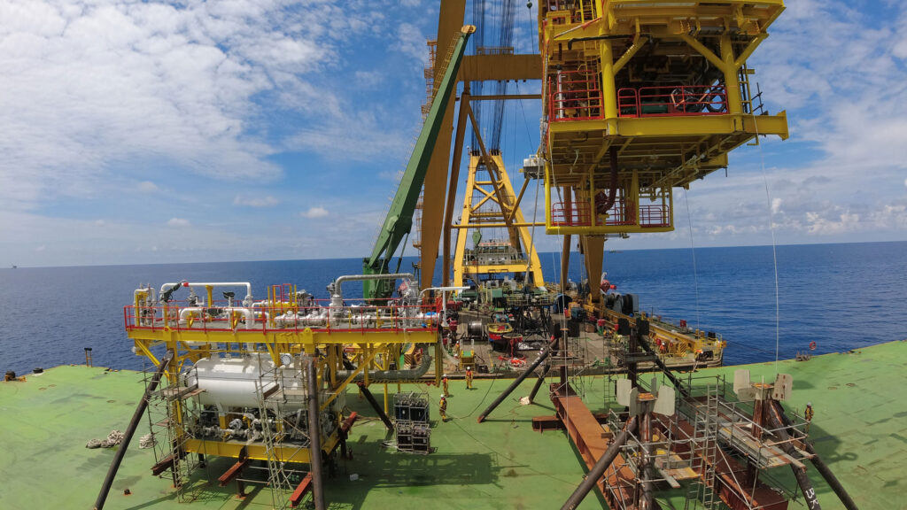 duyong platform, gansar modules, marine masters, transport, installation, offshore energy, wind farm, oil & gas