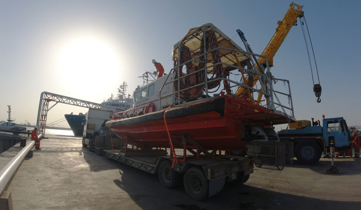 diving support vessel, salvage, wreck removal, emergency response, marine masters, port of baku