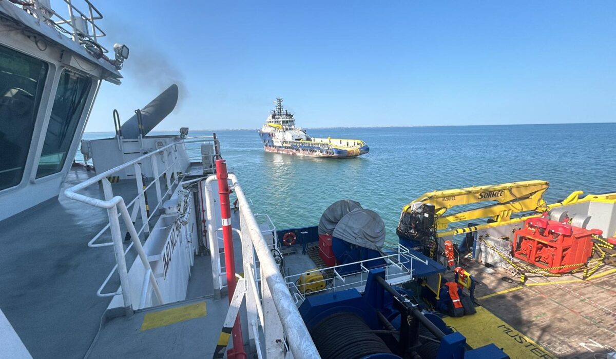 diving support vessel, salvage, wreck removal, emergency response, marine masters, port of baku