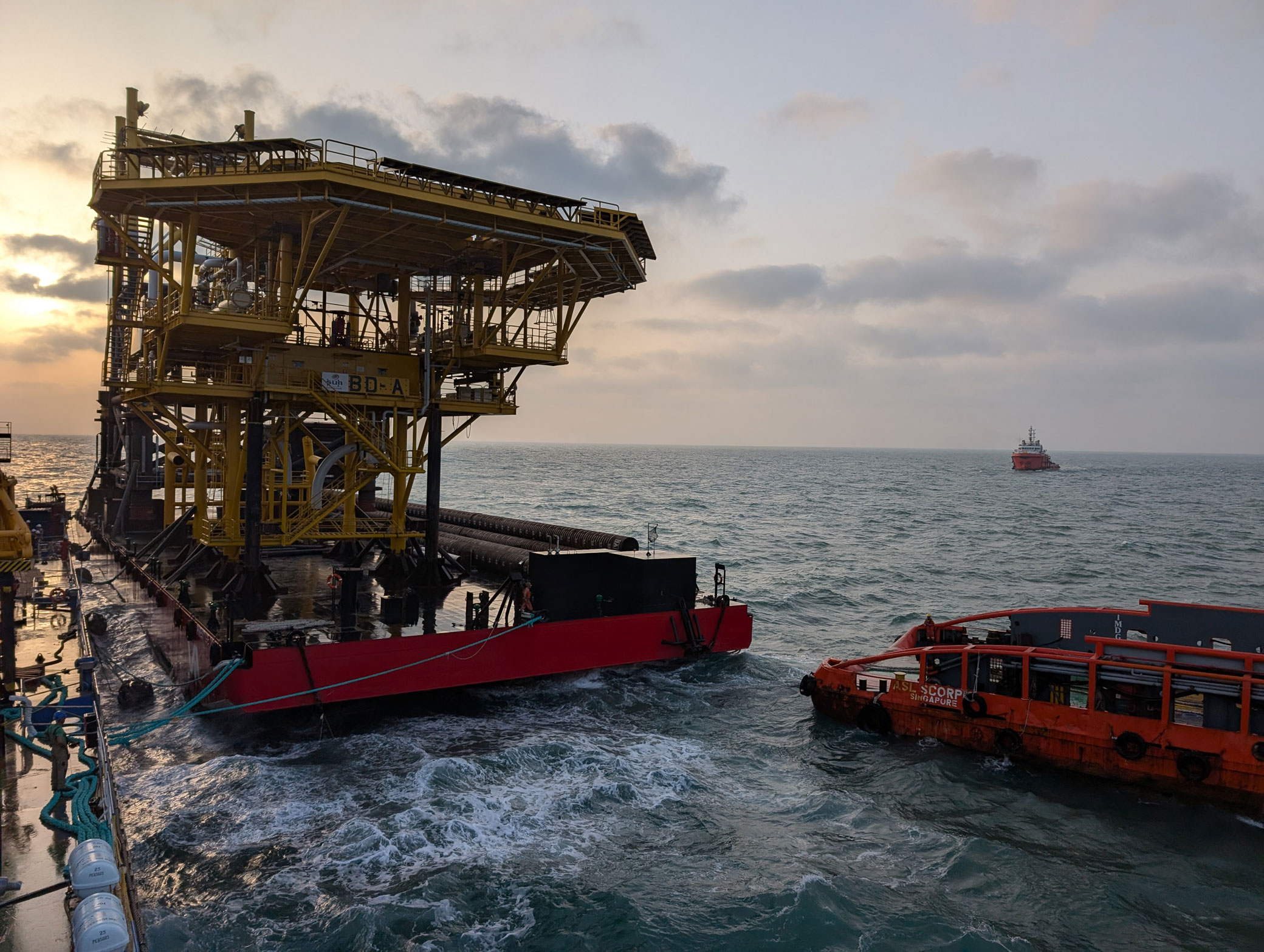 Marine Masters set to install two offshore platforms for SunPetro